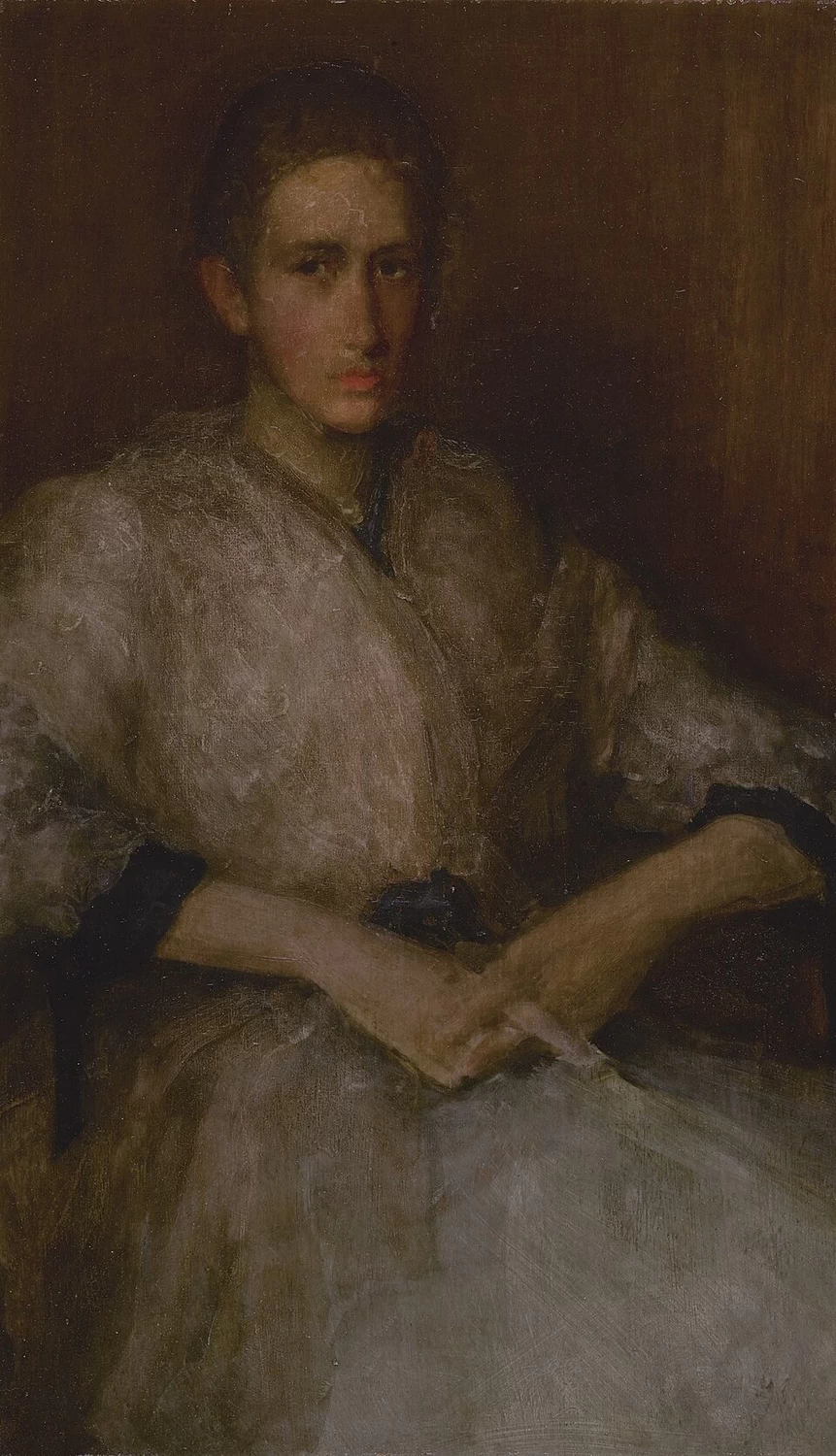 Ames McNeill Whistler - Portrait of Ellen Sturgis Hooper